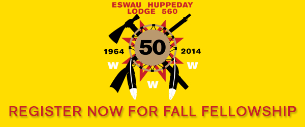 Pre-register for Fall Fellowship ... NOW